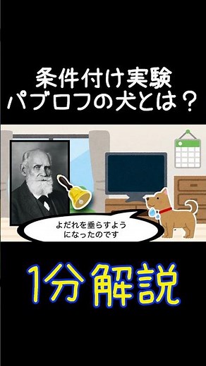 【洗脳実験】パブロフの犬とは？#心理学#ゆっくり解説