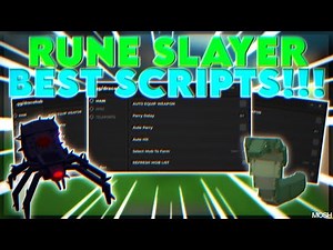 [NO KEY 2025 x UPDATE] RUNE SLAYER SCRIPT GUI / HACK (GODMODE, AUTOFARM, INSTANT KILL, AND MORE)