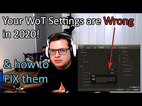 Your WoT Settings are WRONG in 2020 (& how to FIX them)