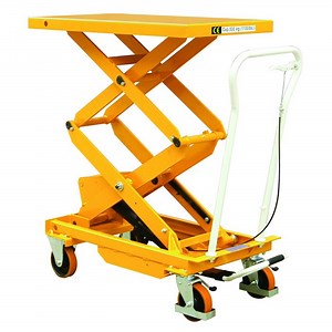 [Hot Item] Mobile Manual Hydraulic Scissor Lift Table Cart
