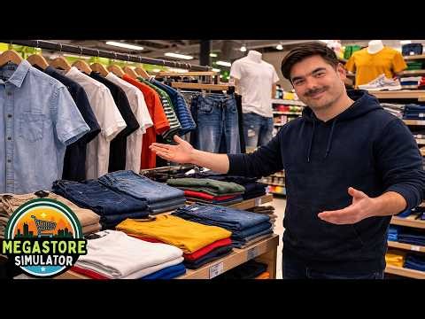 [FR] [E11] Megastore Simulator – Je deviens vendeur de vêtements maintenant