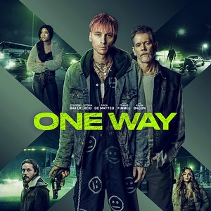 928K views · 3.8K reactions | A badly wounded criminal goes on the run after stealing from the biggest mob boss in town. ONE WAY is in theaters, On Demand & Digital TODAY! Starring Machine Gun Kelly, Storm Reid, Drea De Matteo, Meagan Holder, Travis Fimmel, and Kevin Bacon >>> apple.co/3eiMlnn | Saban Films | Facebook