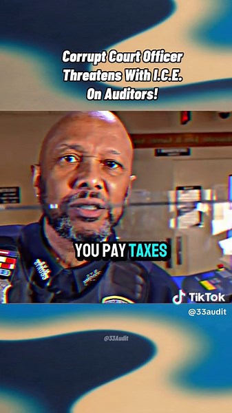 Confrontation with Officer Over ICE Threat