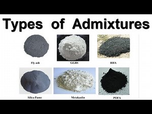 Type of Admixtures in Concrete || Concrete Engineering