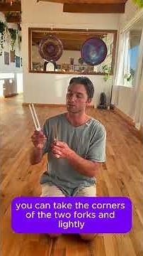 How to use C & G acoustic tuning forks. #tuningforks #humantuning #tune