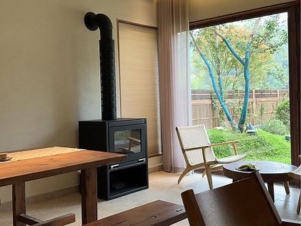 浙江杭州书房茶室安装匠人壁炉 真火燃木壁炉全国各地安装案例分享#真火壁炉 #小院改造 #农村取暖 #农村生活 #别墅设计