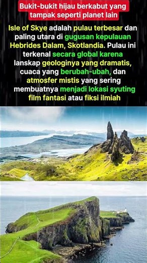 Isle of Skye #education #faktadunia #wisata