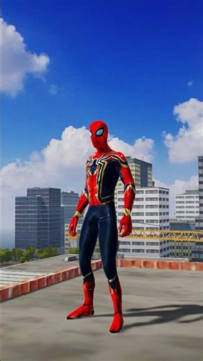 PS4 Iron Spider-Man Suit in Spider Fuser 🔥
