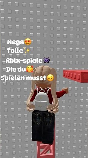 Mega Tolle roblox spiele die du unbedingt spielen musst🥰✌🏼cr:sumi¿