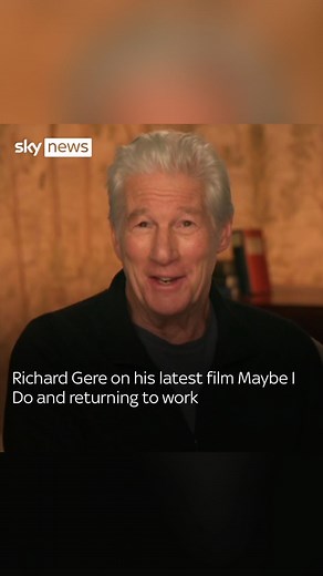 20K views · 147 reactions | Richard Gere, who’s known for hit romcoms including Pretty Woman and Runaway Bride, hasn’t done a film since 2017. Speaking to Sky News’ Claire Gregory, the star was candid about how strange it was returning to set. #richardgere #film #MaybeIDo Click the link in the bio for more on the story | Sky News | Facebook