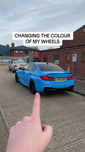 Transforming My BMW Wheels with Stunning Color Change