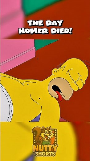 Homer Dies Over & Over Again! 😵 #simpsons #shorts
