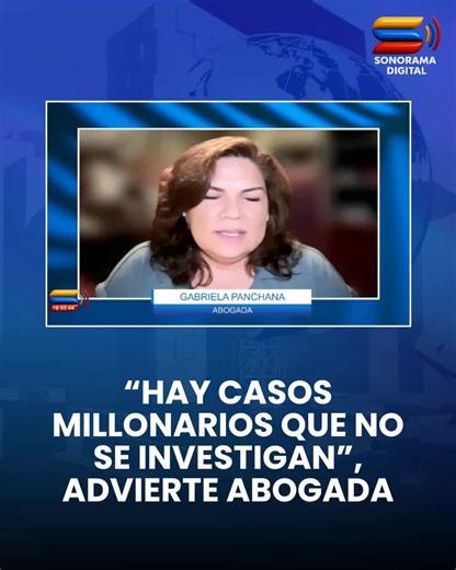 CUESTIONA ACCIONES DE FISCALIZACIÓN DE LA ASAMBLEA La abogada Gabriela Panchana afirmó que la Asamblea Nacional no ha investigado presuntos casos de adquisiciones millonarias que presentan inconsistencias patrimoniales, entre ellos la compra de medios de comunicación por USD 2,6 millones y la adquisición de extensos terrenos en La Libertad por USD 93 millones. Señaló que, mientras estos hechos no avanzan en procesos de control, personas que hacen cuestionamientos públicos enfrentan amenazas de f