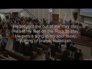 HE BROUGHT ME OUT OF THE MIRY CLAY - Cloverdale Bibleway - Classic Gospel Song - with Lyrics