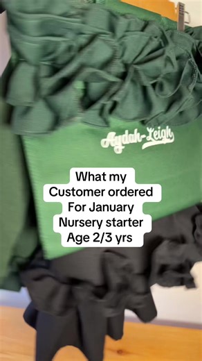 Cute and Stylish Nursery Starter School Uniforms