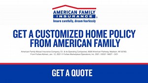 We’re proud to announce American Family Insurance was named Best Homeowners Insurance of 2021 by Forbes Advisor. Let us help protect your home with the BEST protection. | American Family Insurance