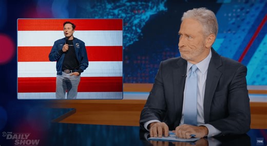 Jon Stewart Celebrates Elon Musk’s Departure From Government, Says Trump Has “Broken” The “Poor Bastard”