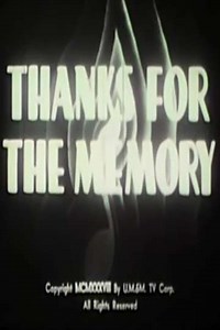 Thanks for the Memory (1938) - Movie