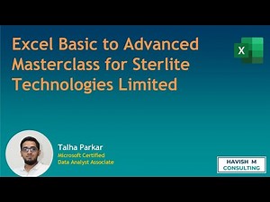 Excel Basic to Advanced Workshop