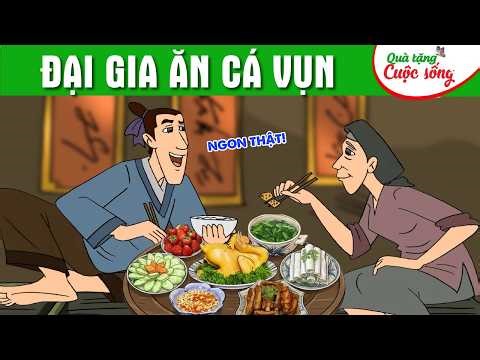 THE RICH MAN WHO EAT SCRAPS OF FISH - The best folk cartoon - Fairy tale - Gift of life