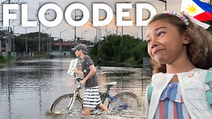 2.6K views · 120 reactions | We can't get out of Cavite city! the road through Noveleta to the airport was flooded, so we missed our flight to Hong Kong. This was not how we thought the start of Story's 8th birthday trip would go. But we keep charging forward, solving one problem at at time. Here's the next chapter of our Typhoon Kristine story. | 8 Miles from Home | Facebook