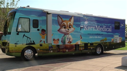 Kern Medical reveals 2 new mobile health clinic buses