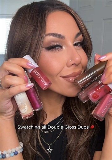 Why one gloss when you can Double Gloss? 💋 Take your lips from dry to drippin' in hydration with our juiciest new Double Gloss #TikTokShop bundles ✨ PLUS get a FREE Fenty Treatz Keychain with your bundle purchase! 🍒 Save the date, set your alarms & get ready to tune in, #FentyFam! 🔔✨ Our TikTok Shop Mega LIVE is next Wednesday, March 4th so RSVP now to peep surprise giveaways, major discounts and all our Double Gloss duos in action!