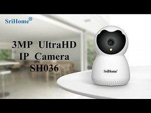 SriHome/Sricam 3MP With Full-color Night Vision IP camera SH036