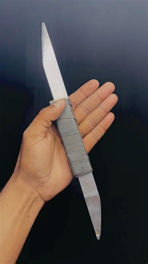 Making Survival Knife #survival #craft #diy #art #shortvideo #creative #diyart #viralvideo #making