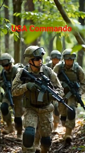 USA Commando 🇺🇸 | Elite Military Power & Special Forces Action#commando