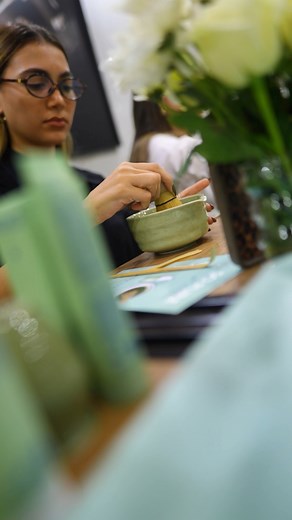 20K views · 152 reactions | Pure energy. Pure skin.  Retour sur notre atelier Matcha x Vinopure. | Caudalie | Facebook