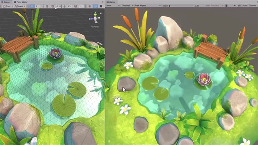Fabrizio Espindola has announced a new 14-hour video course on creating real-time water effects in Unity. It covers Shader Graph, HLSL, the Particle System, compute shaders, and C#:… | 80 Level