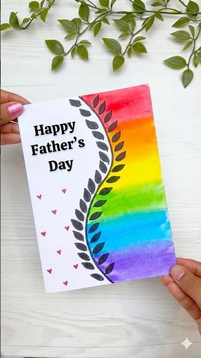 DIY Father's Day Card || Gift Ideas || Father's Day Crad Idea - #fathersday #giftideas #dad #diy