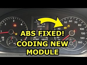 Coding New ABS Module For VW Golf 2.0 GTI 2007 Using ARTIDIAG EU DIAGNOSTIC TOOL - VCDS Alternative