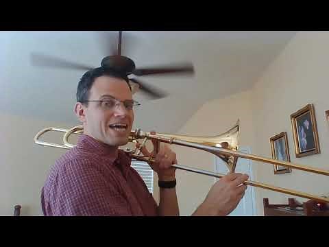 Trombone - Concert C scale