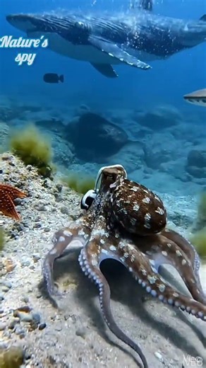 Octopus Spy Cam: Deep Ocean Discovery & Sunken Palace Exploration | POV Marine Documentary