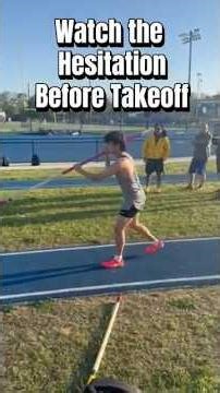 Committed Approach vs. Hesitant Takeoff #polevault #trackandfield