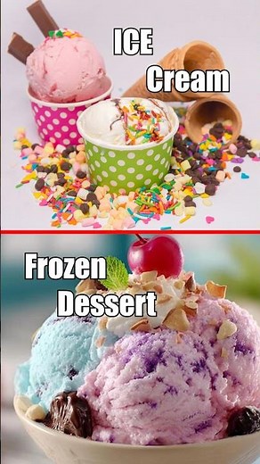 Ice Cream vs Frozen Dessert 🥶 Kaun Sa Healthy Hai?