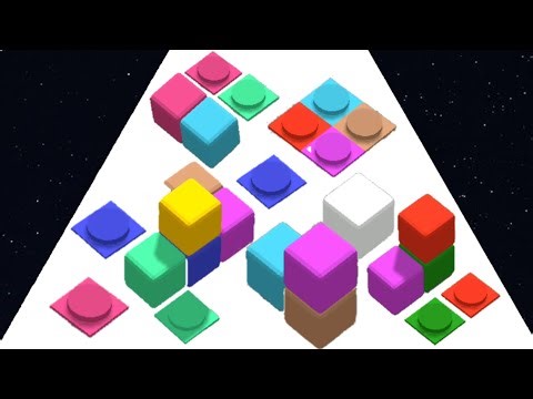 Colorama Cubes - Color Match Games Cube (Max Level) Android,iOS