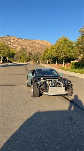 First test drive in my Semi Bridge & Semi PP rotary Rx7 🔥😈😮‍💨￼