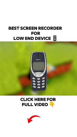 How I Record Smooth Game Play On Mobile 🤔|| How To Record Gaming Video'On Mobile !#minecraft #shorts