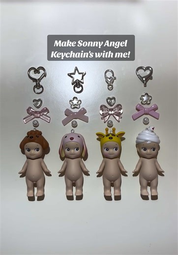 Cute Sonny Angel Keychains for Upcoming Events