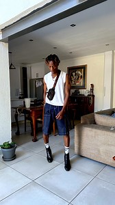 How to style blue denim designer shorts? For todays outfit the theme is Blue & White. I decided to style these shorts by @naoserati , paired uo with a white pull over and boots from H&M . This outfit gave off a stulish high end summer look. #malefashion #howtostyledenimshorts #denim #howtostyle #fashioninspo #ootd | Paul Blaze