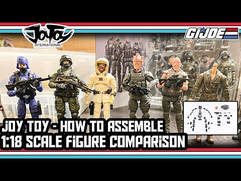 How To Assemble a Joy Toy Figure - Figure Comparison