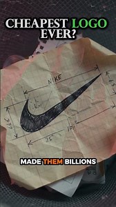 She Got Paid $35 For The World's Most Famous Logo #nike #history #branding