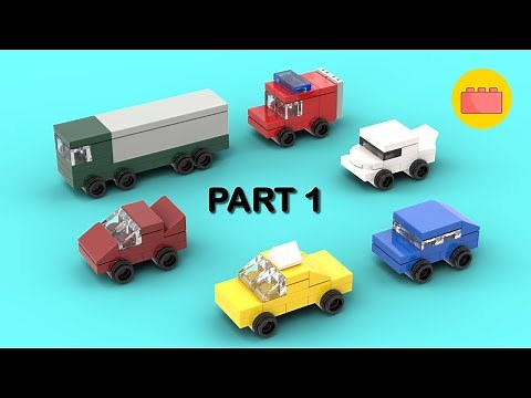 LEGO Microscale City Vehicles | Part 1