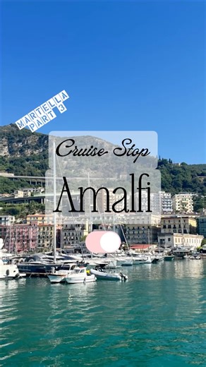 Manon Murray on Instagram: "Cruising the Med on Marella Voyager 🚢 Treasure of the Mediterranean Med Cruise · Part 3 Amalfi — via Naples ✨ I’d looked up the area before this stop and Amalfi looked absolutely stunning — so booking a tour was an easy decision. It was an early start (around 8am). Our ship docked in Naples, and the original plan had been Salerno, so we took a bus before boarding a boat over to Amalfi. A bit of a journey — but honestly, the views made it more than worth it. The boat 