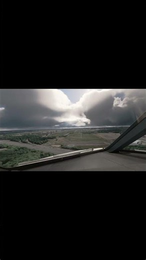 MSFS2024 | iniBuilds A330-300RR | Crosswind Landing KATL 🌬️ 4K #4k #landing #rtx #ultrarealistic