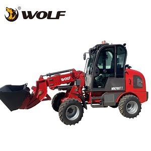 [Hot Item] Wolf Forklift 0.8 Ton Small Telescopic Loader Mini780tt for Farm