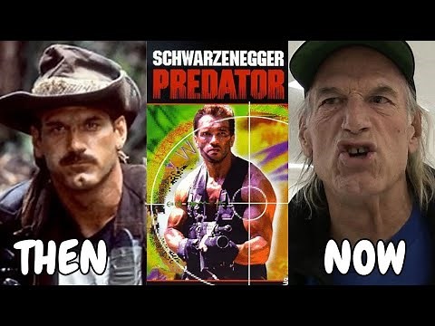 PREDATOR (1987) Then and Now Cast 38 Years of Change